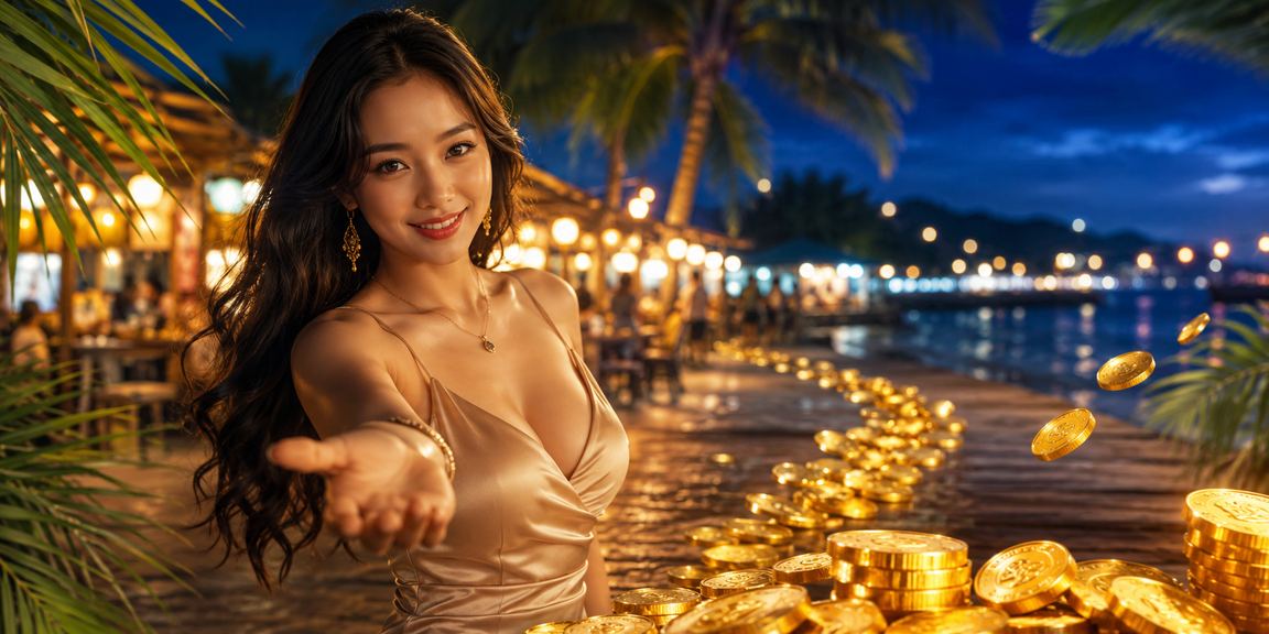 Người chơi tươi cười đăng ký tài khoản thdt1 tại bãi biển Phú Quốc